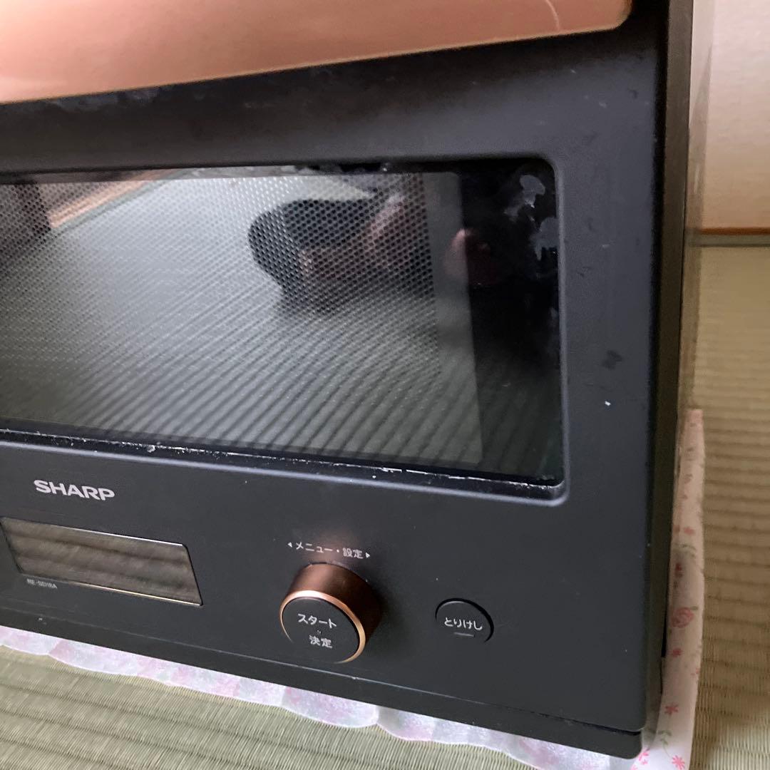 【ジャンク品】SHARP オーブンレンジ RE-SD18A