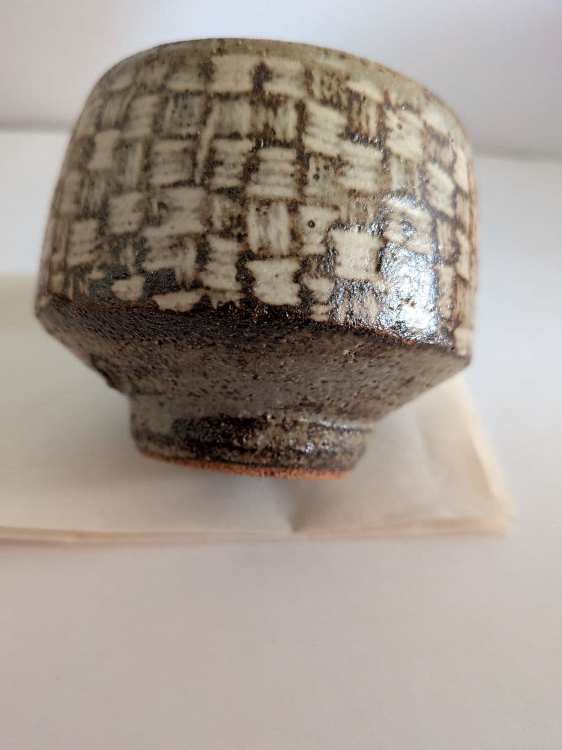 島岡達三　人間国宝　象嵌ぐい呑み