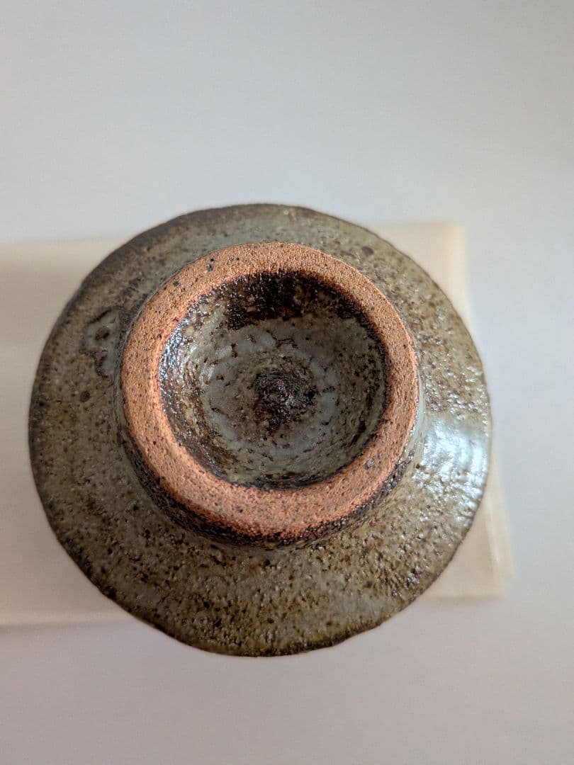 島岡達三　人間国宝　象嵌ぐい呑み