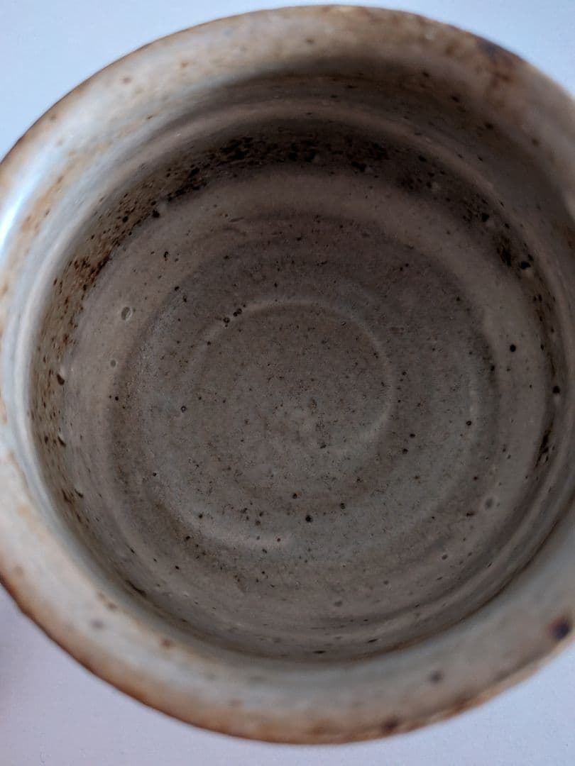 島岡達三　人間国宝　象嵌ぐい呑み