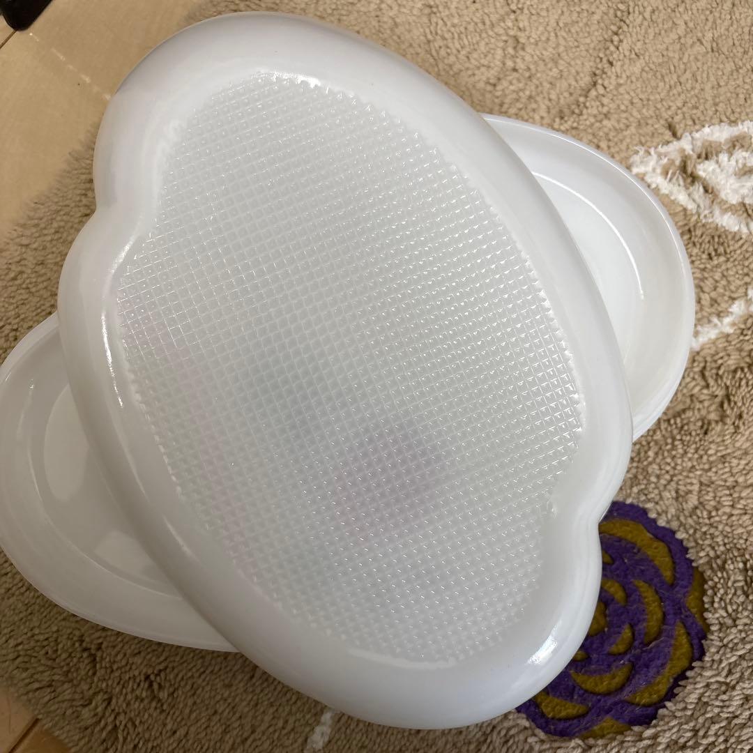 ヴィンテージミルクガラス　ファイヤーキング　 デザートプレート食器セット