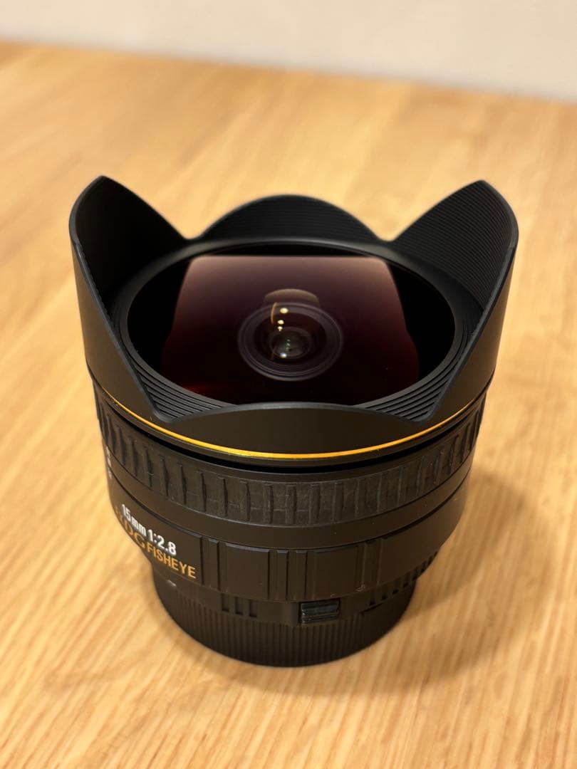 シグマ 15mm F2.8EX DG DIAGONAL FISHEYE ニコン用