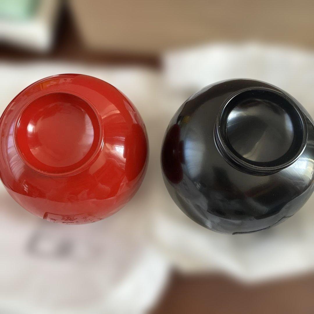 輪島塗　夫婦椀　夫婦汁椀　工芸品　秋田朱輪堂