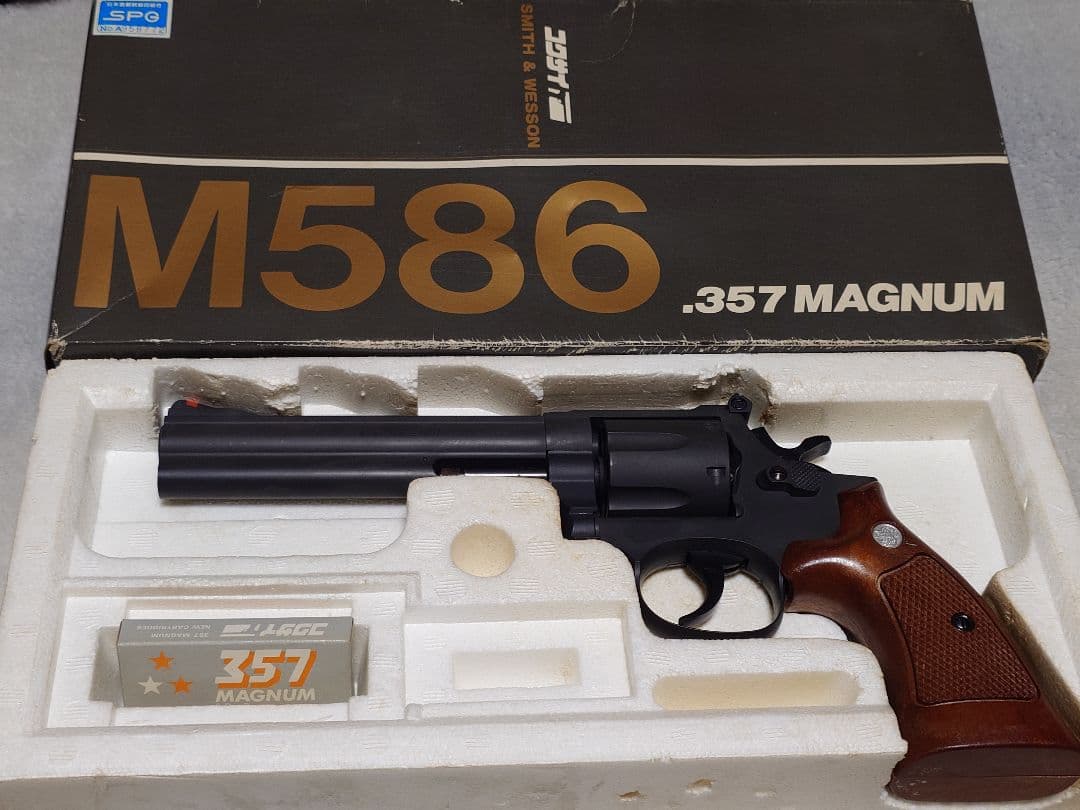 コクサイ　M586 S&W　357MAGNUM　６インチ SPG規格適合品