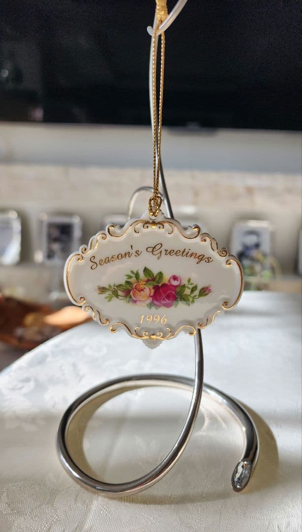 限定 ロイヤルアルバート D クリスマス オーナメント ビンテージ