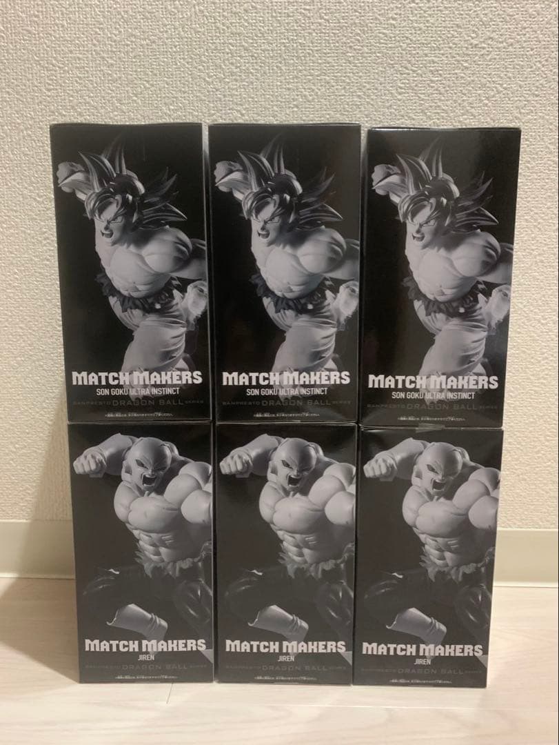 ドラゴンボール超 MATCH MAKERS フィギュア ジレン 孫悟空