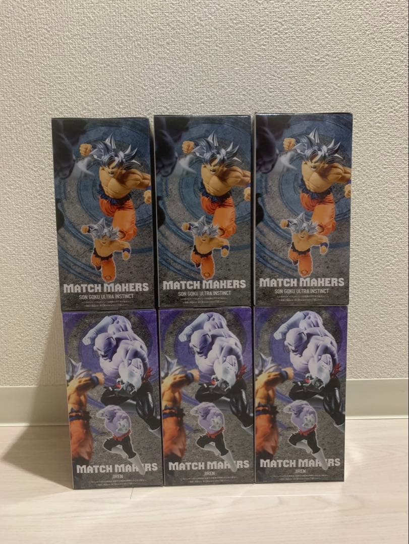 ドラゴンボール超 MATCH MAKERS フィギュア ジレン 孫悟空