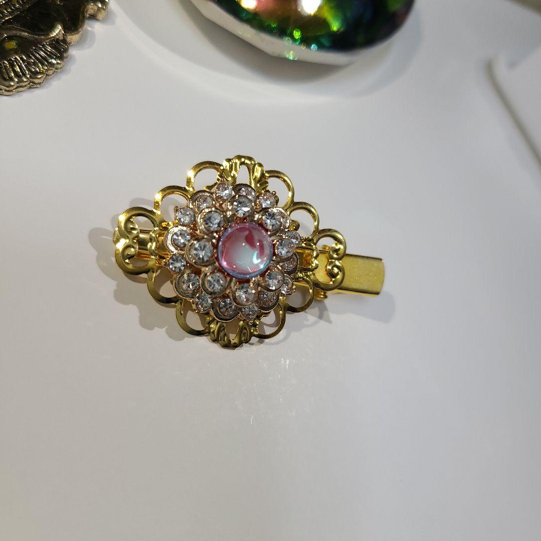 ハンドメイドヘアクリップ1973