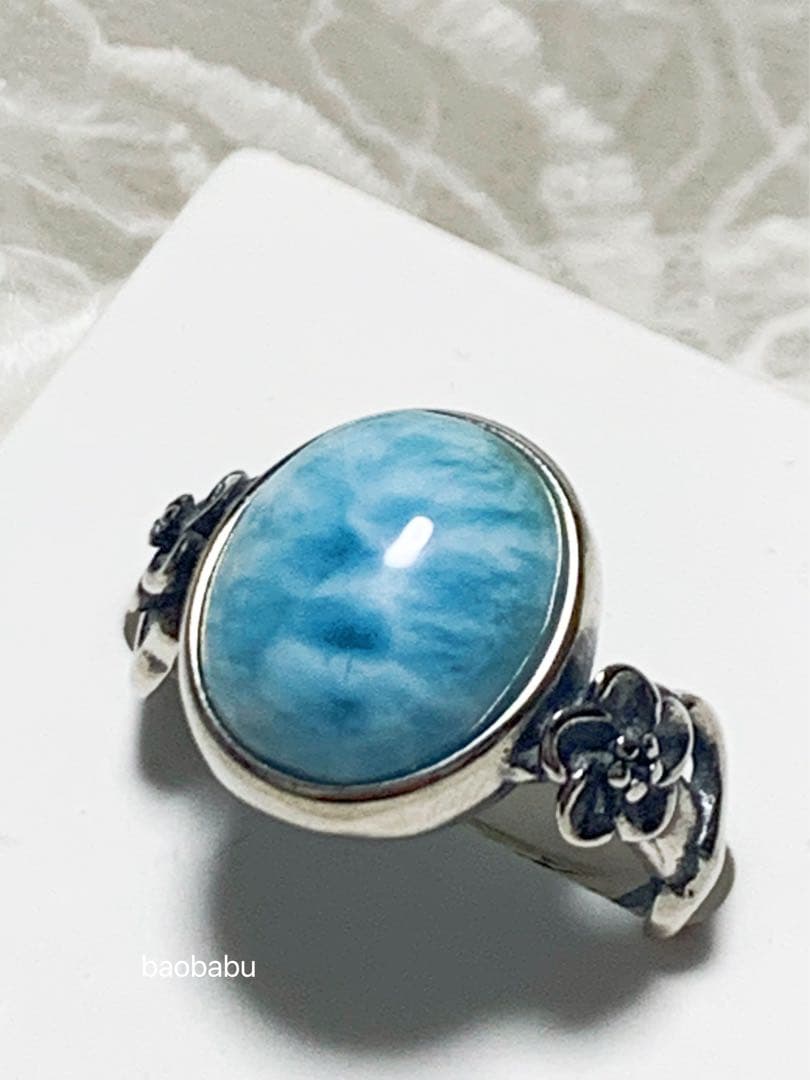 ★500円OFFハロウィンセール★ラリマー　S925 天然石　パワーストーン開運