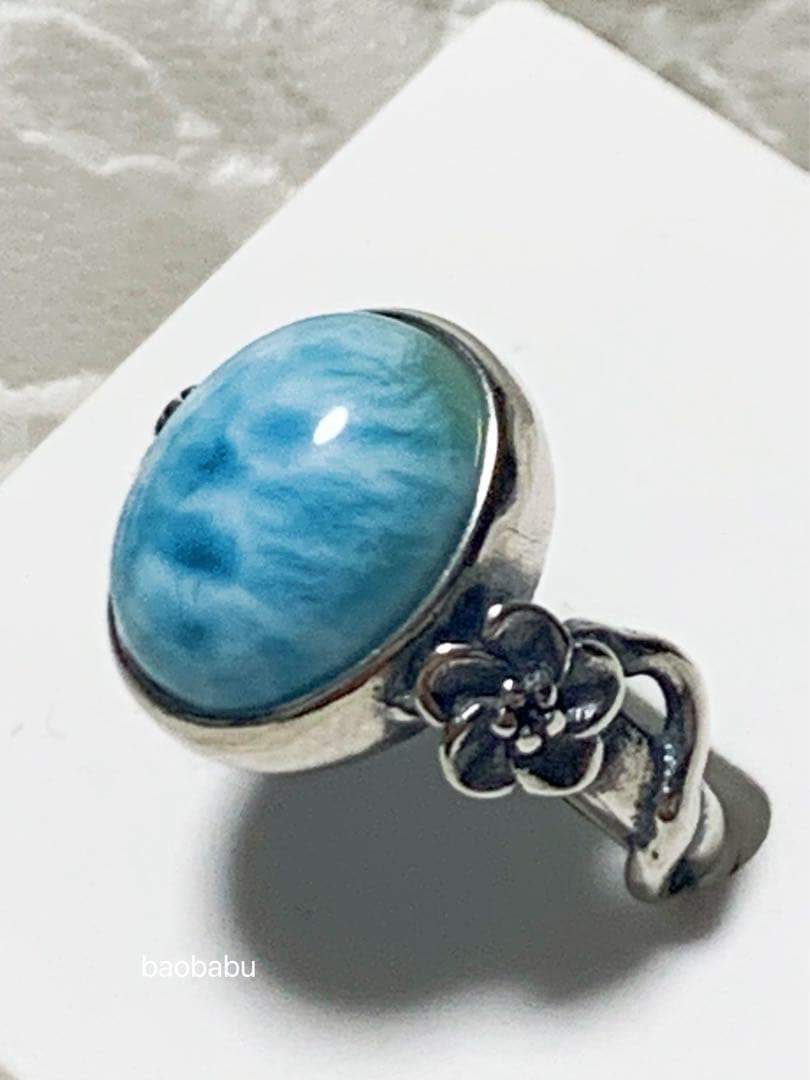 ★500円OFFハロウィンセール★ラリマー　S925 天然石　パワーストーン開運