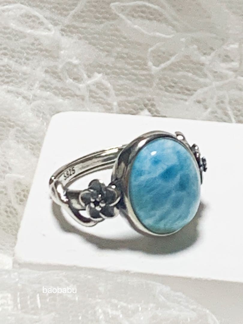 ★500円OFFハロウィンセール★ラリマー　S925 天然石　パワーストーン開運