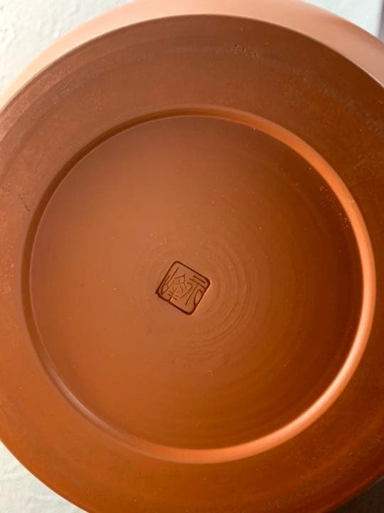 【新品】常滑焼　朱泥　永峰 作　花瓶