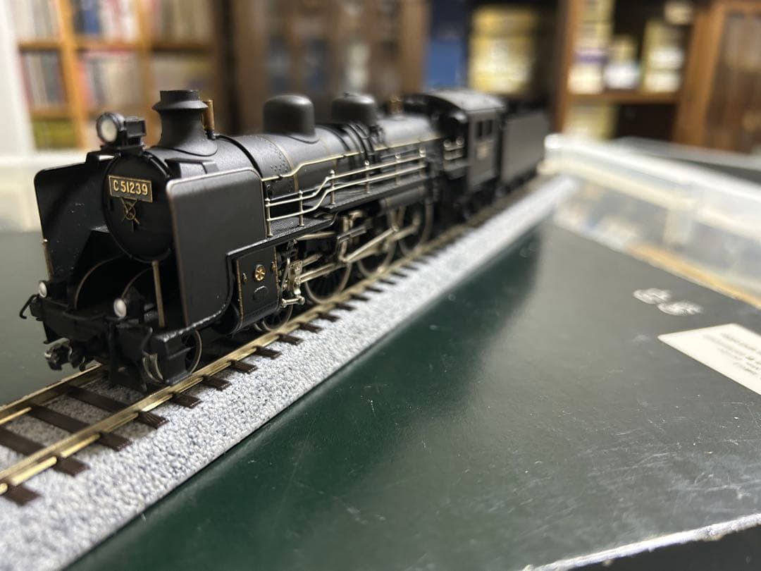 天賞堂HO C51 239蒸気機関車 お召し仕様