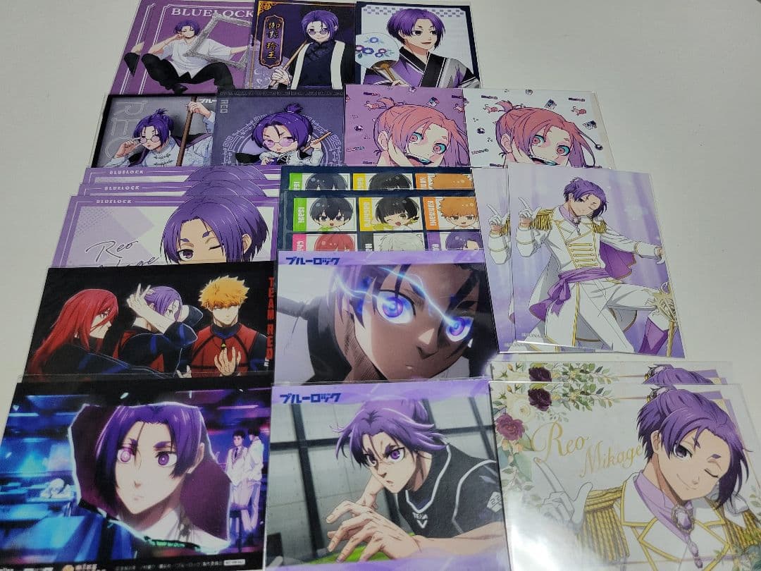 ブルーロック 御影玲王 ブロマイド ミックスガーデン 特典