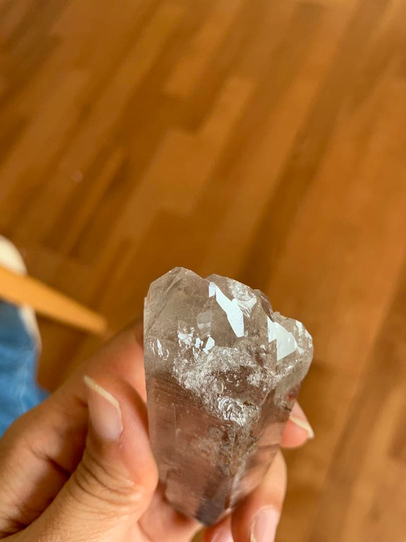 値下げ！ヒマラヤ水晶　パキスタン　 超クリアー　セルフヒールド　ＤＴ　虹あり