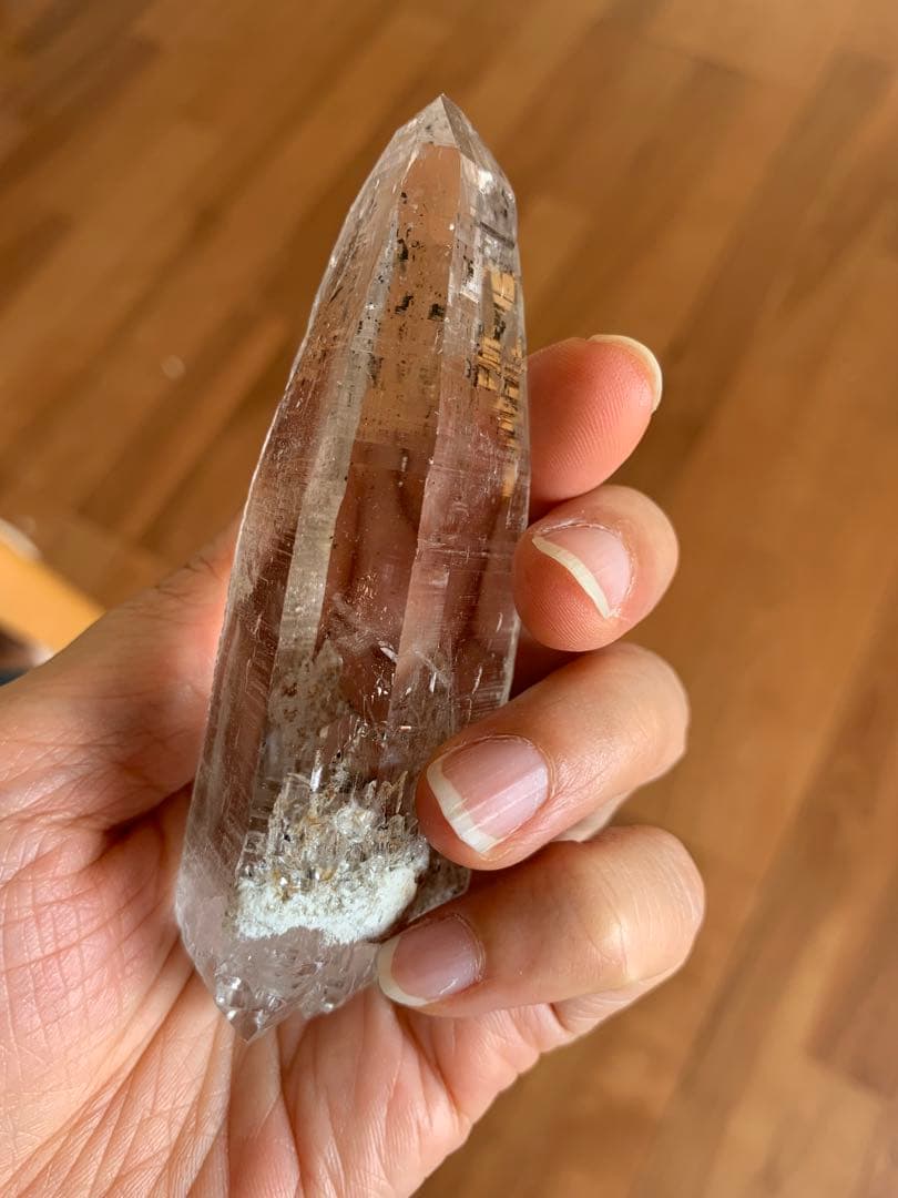 値下げ！ヒマラヤ水晶　パキスタン　 超クリアー　セルフヒールド　ＤＴ　虹あり