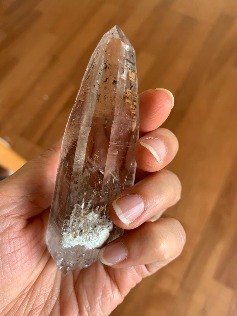 値下げ！ヒマラヤ水晶　パキスタン　 超クリアー　セルフヒールド　ＤＴ　虹あり