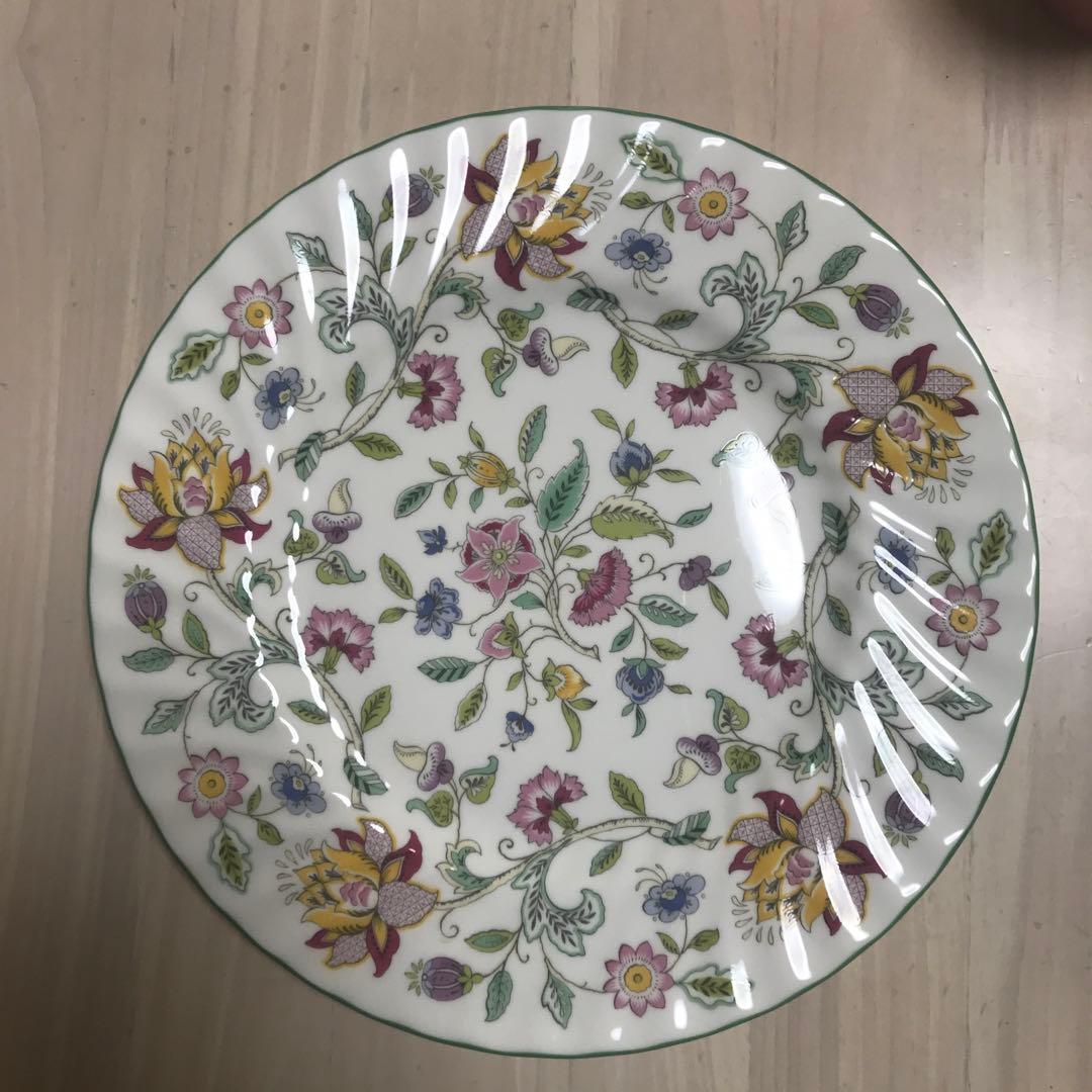 ミントン　平皿　5枚　花柄 プレート 27cm位