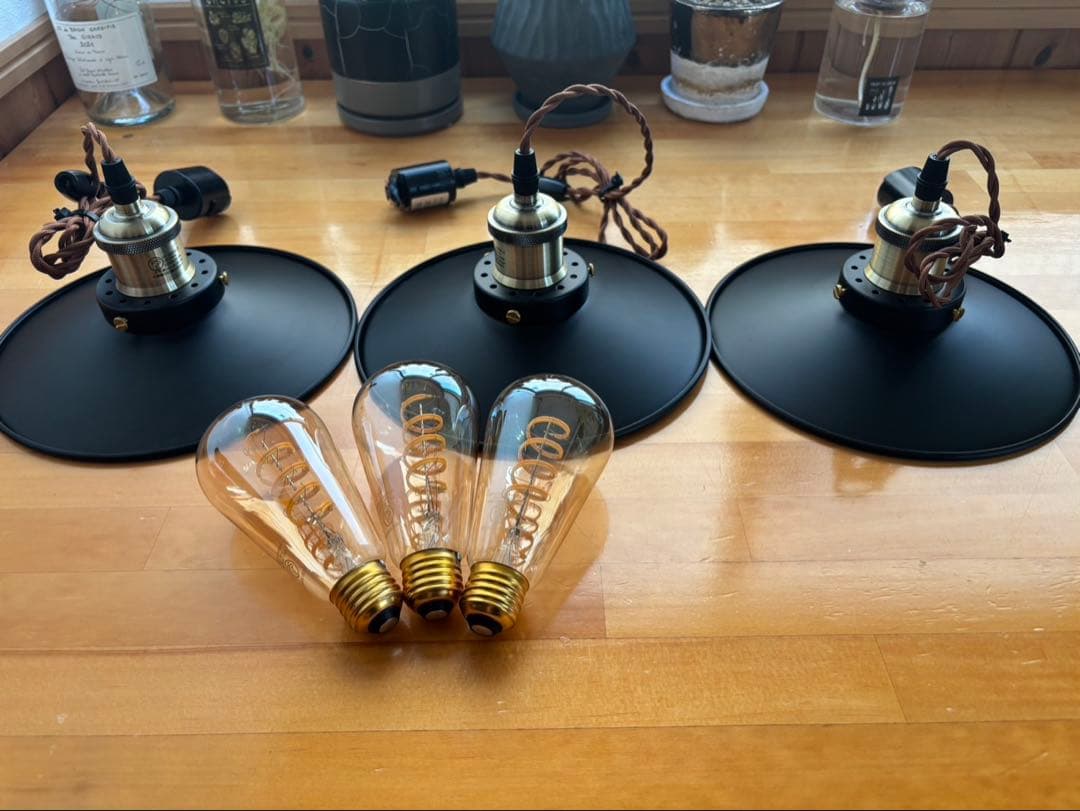 ANWIO ペンダントライト 3個セット ダクトレール式