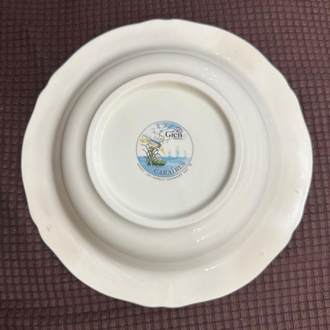 GIEN ジアン　カリブ　廃盤　フランス　ボウル　その③