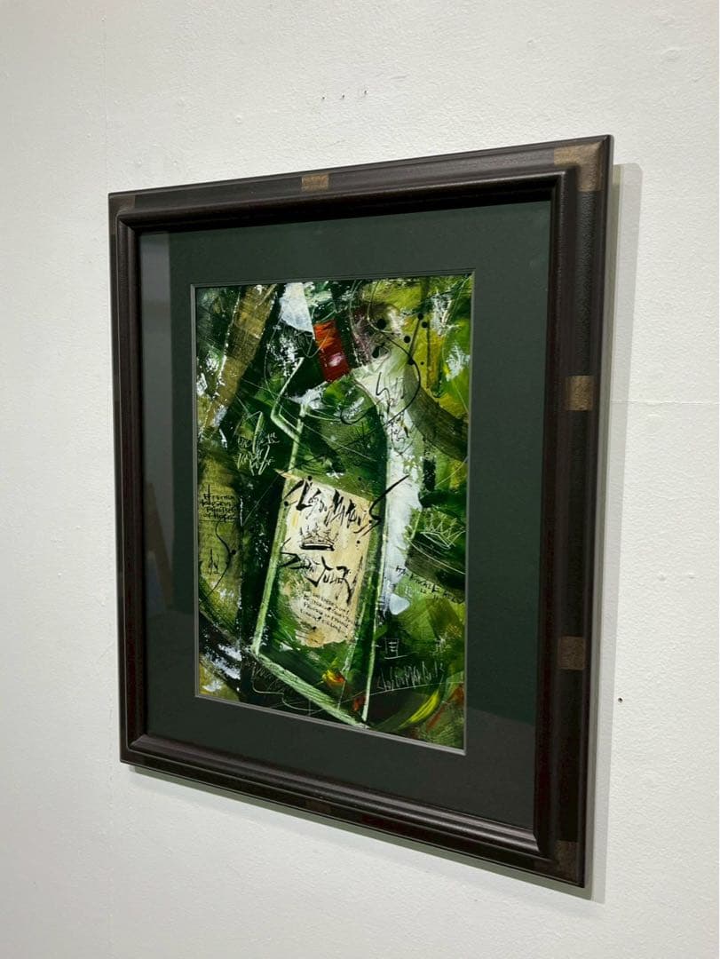 川口紘平「Clos Du Marquis」板にアクリル 4号 真作 直筆サイン有