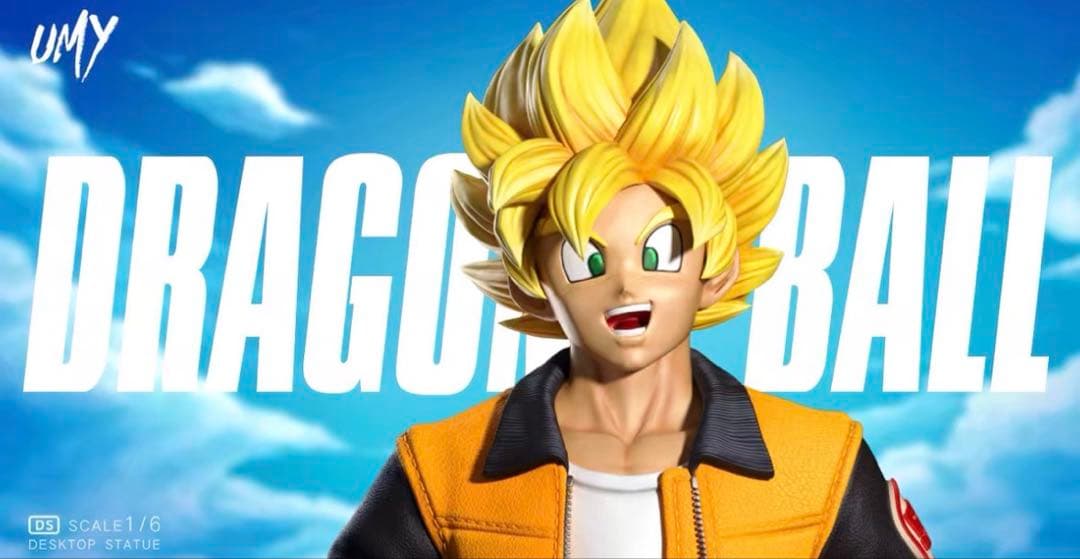 カジュアル服孫悟空　フィギュア　ドラゴンボール　ガレージキット