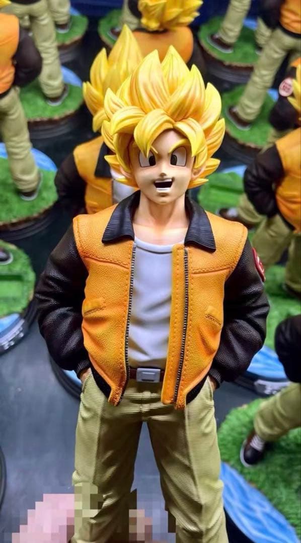 カジュアル服孫悟空　フィギュア　ドラゴンボール　ガレージキット