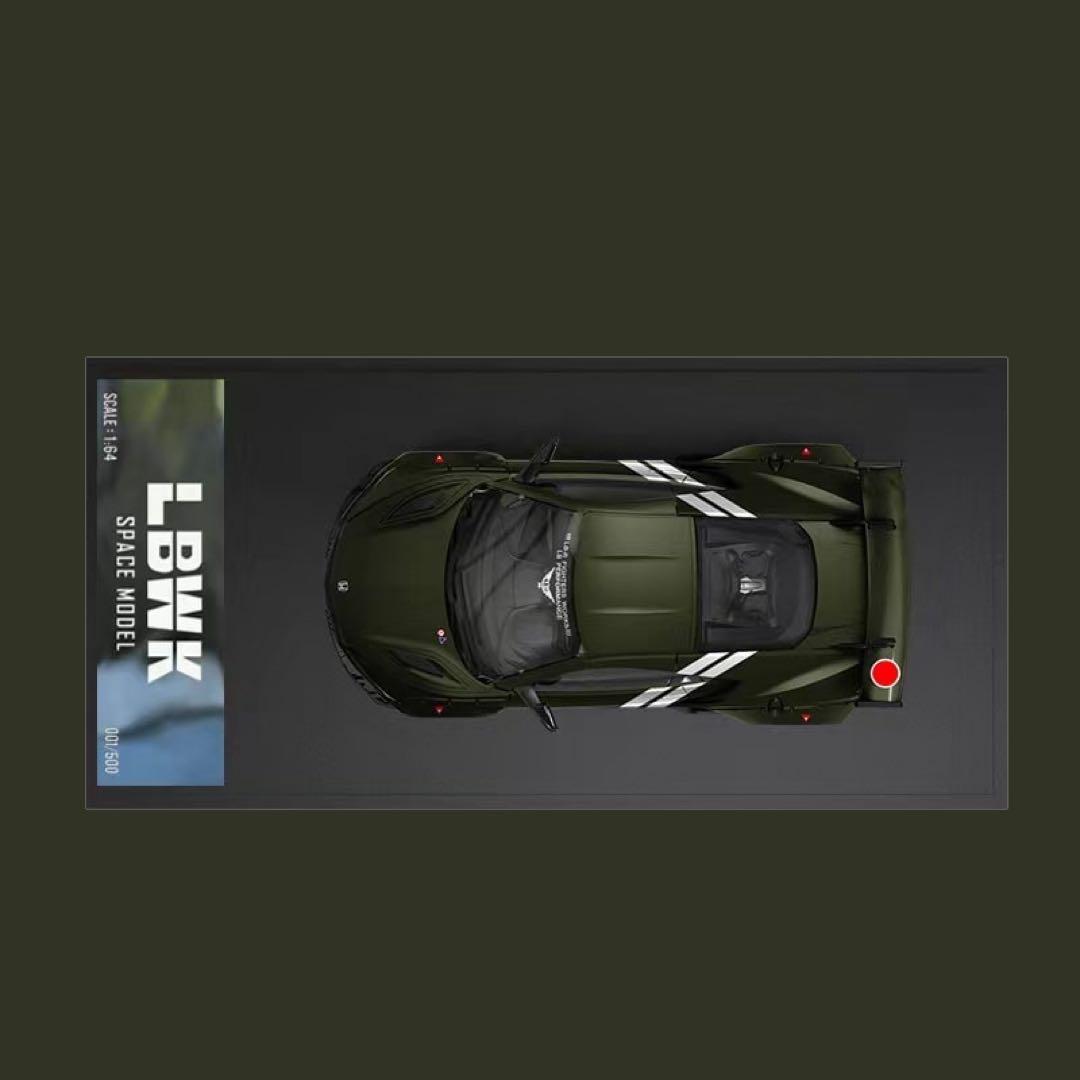 SPACE MODEL 1/64 本田 ホンダ NSX LB ゼロファイター