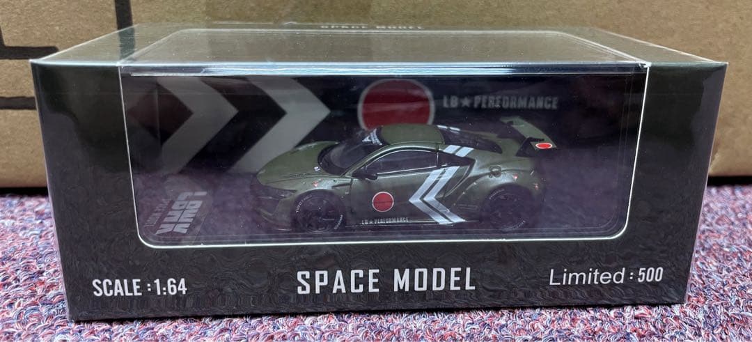 SPACE MODEL 1/64 本田 ホンダ NSX LB ゼロファイター
