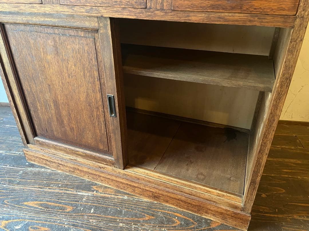 水屋 食器棚 キャビネット レトロ アンティーク