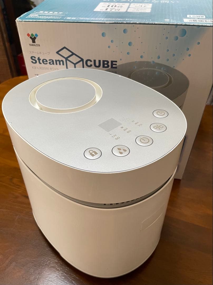 YAMAZEN加湿器（湿度表示付）KSF-L302（W）