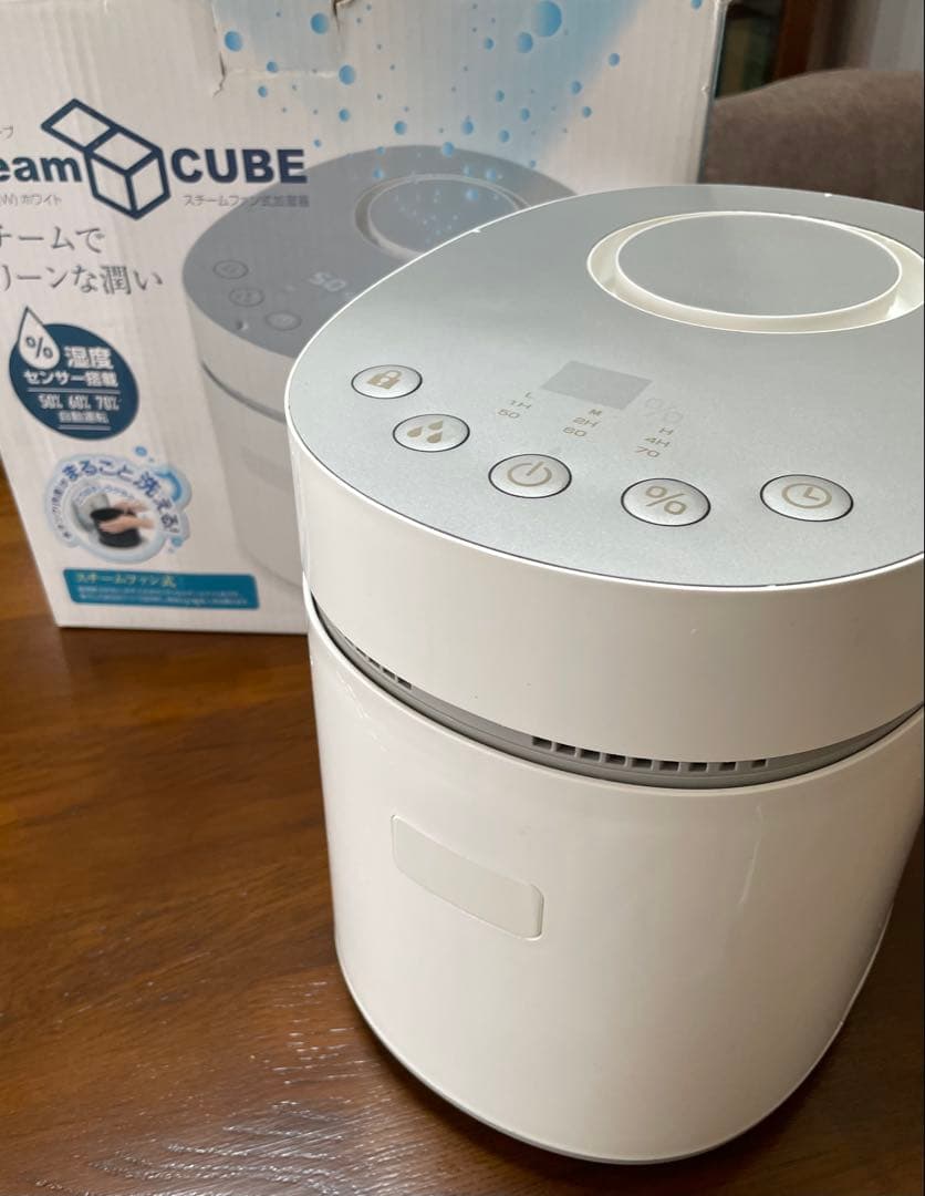 YAMAZEN加湿器（湿度表示付）KSF-L302（W）