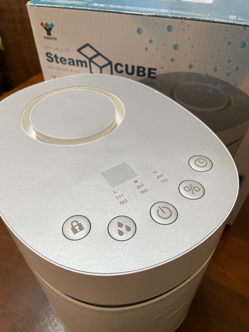 YAMAZEN加湿器（湿度表示付）KSF-L302（W）