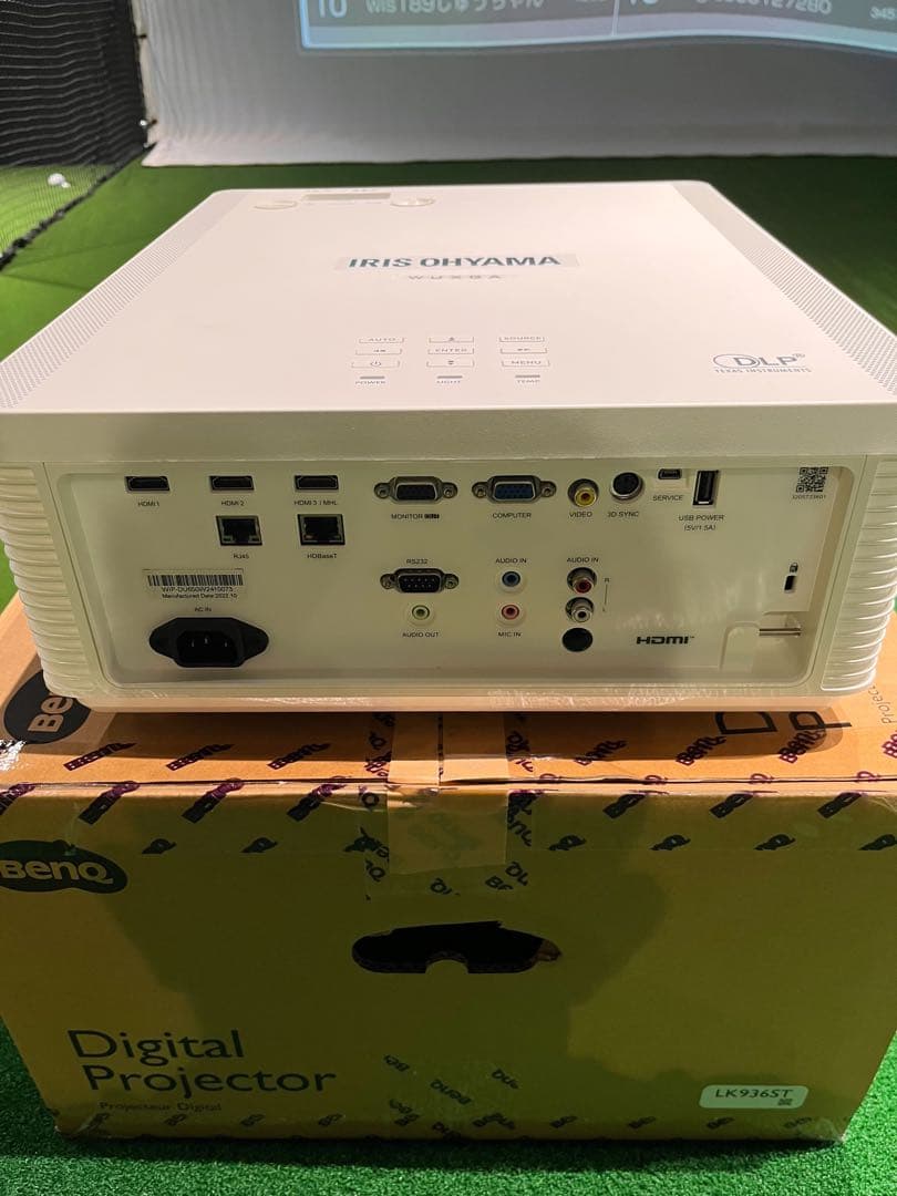 アイリスオーヤマ プロジェクター スタンダード IP-DU650W