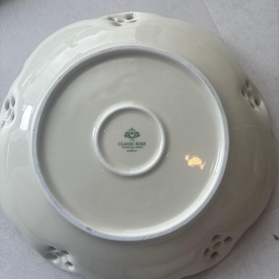ローゼンタール(ROSENTHAL)花柄陶磁器皿5枚セット