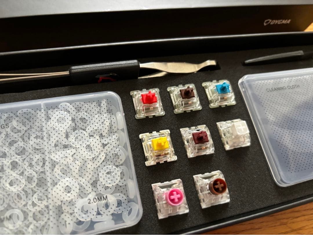 Dygma Defy キーボード　左右分割　左右分離　分割キーボード