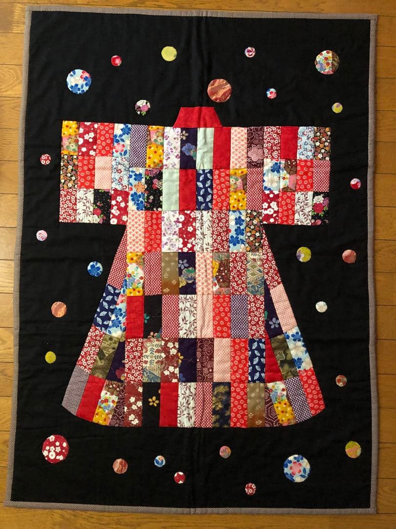 パッチワークタペストリー