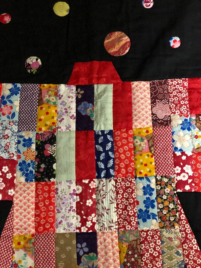 パッチワークタペストリー