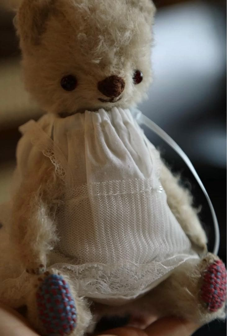 優しいテディベアさん アーティストベア ぬいぐるみ 海外作家様 ハンドメイド