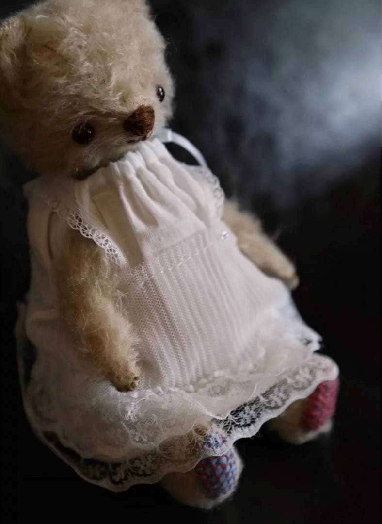 優しいテディベアさん アーティストベア ぬいぐるみ 海外作家様 ハンドメイド