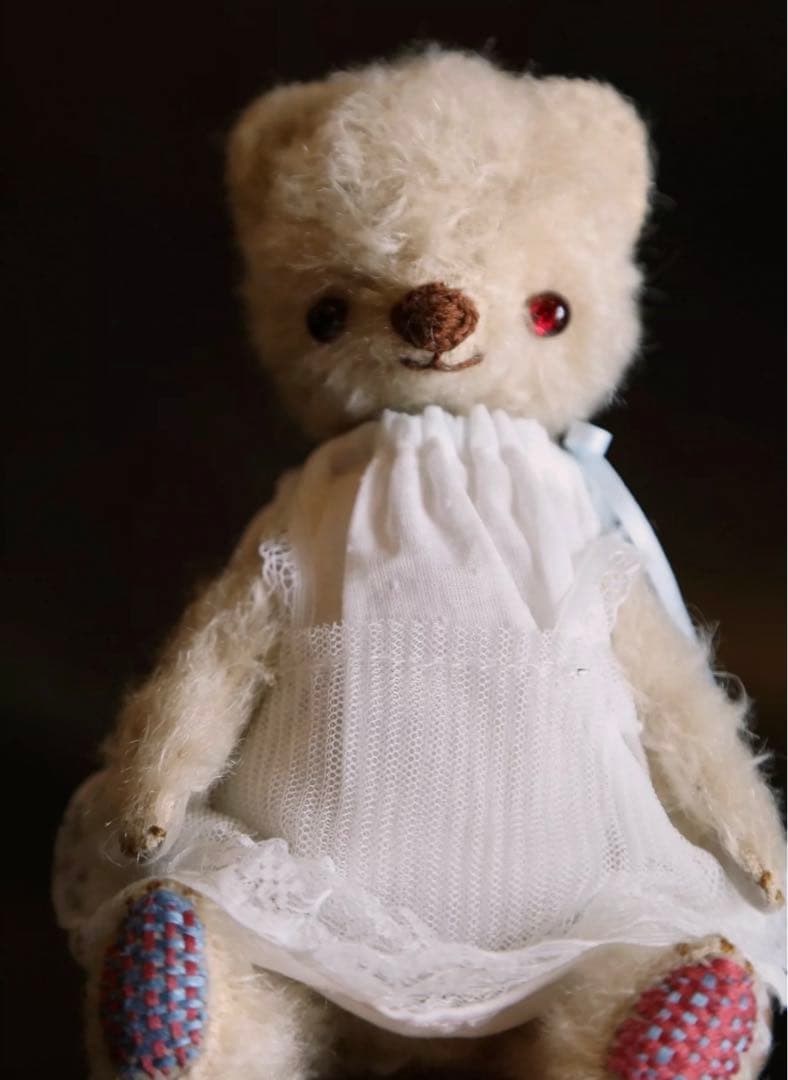 優しいテディベアさん アーティストベア ぬいぐるみ 海外作家様 ハンドメイド