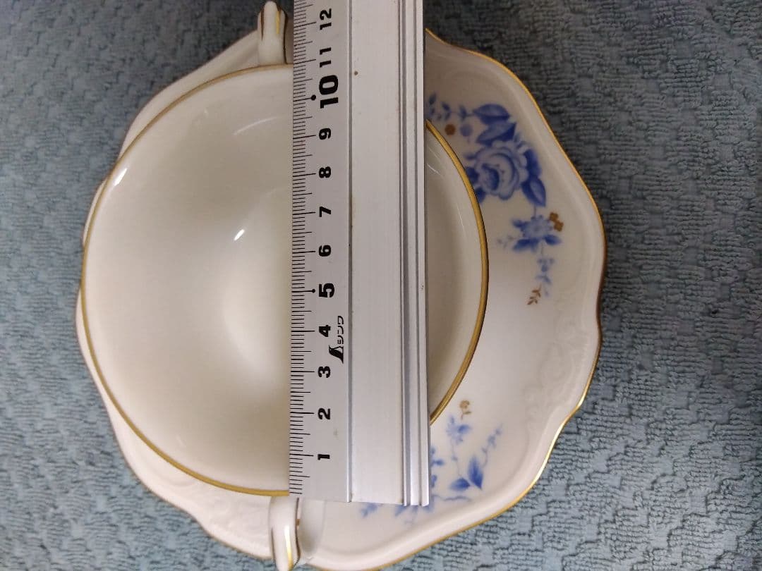 オールドノリタケ /アンティークノリタケ　金縁 スープC＆S２客セット