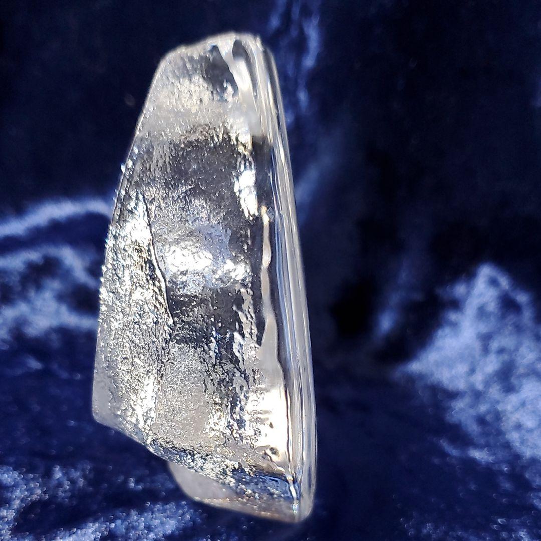 MATS JONSSON クリスタル 猫　レリーフ