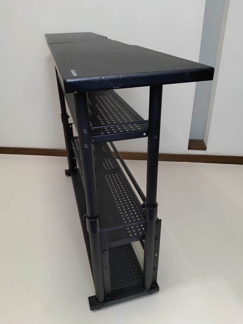 バウヒュッテ　Bauhutte　エクステンションデスク　BHC−1200H−BK