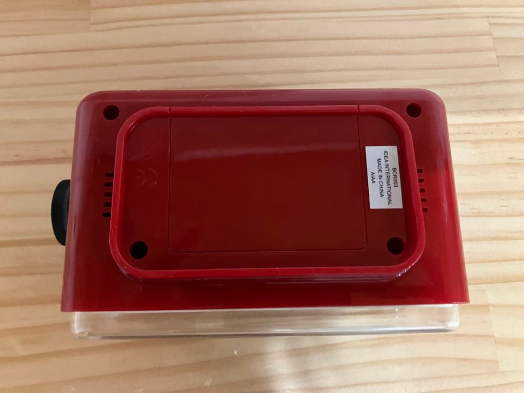 BRUNO 目覚まし時計 茶色 廃盤品