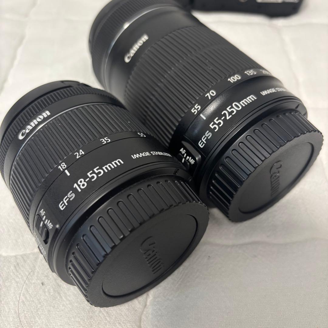 【週末SALE】Canon EOS Kiss X9i ダブルズームキット 付属有