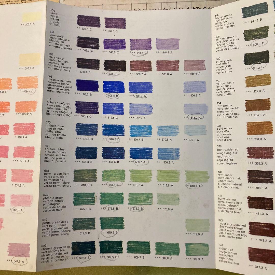 Talens ターレンス REMBRANDT ソフトパステル 60本セット