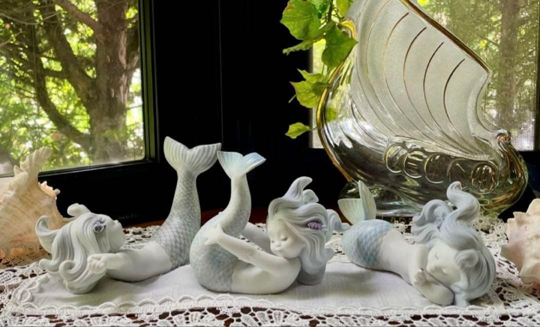 【おまとめ】リヤドロ LLADRO ◆リトルマーメイド・シリーズ3点