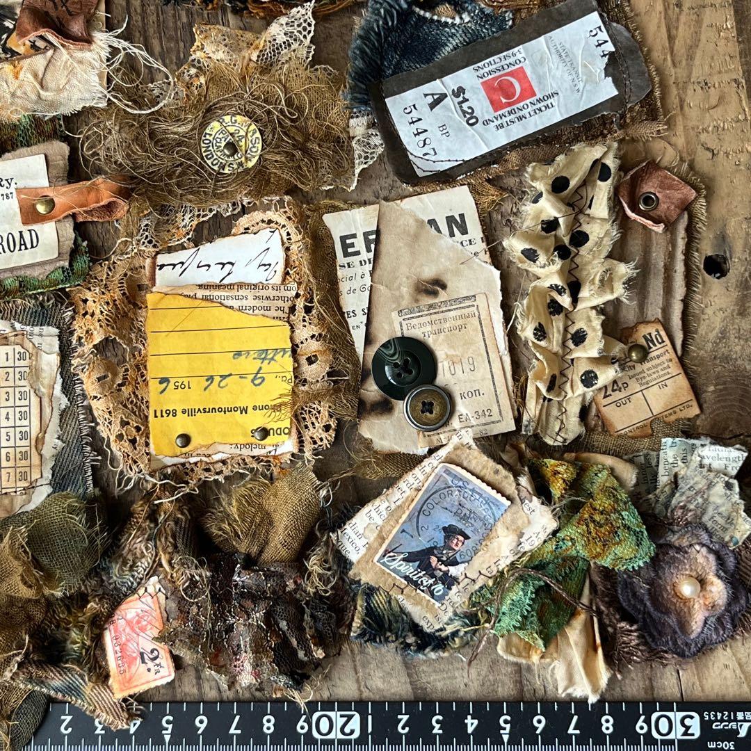 古びた紙たち ジャンクジャーナル