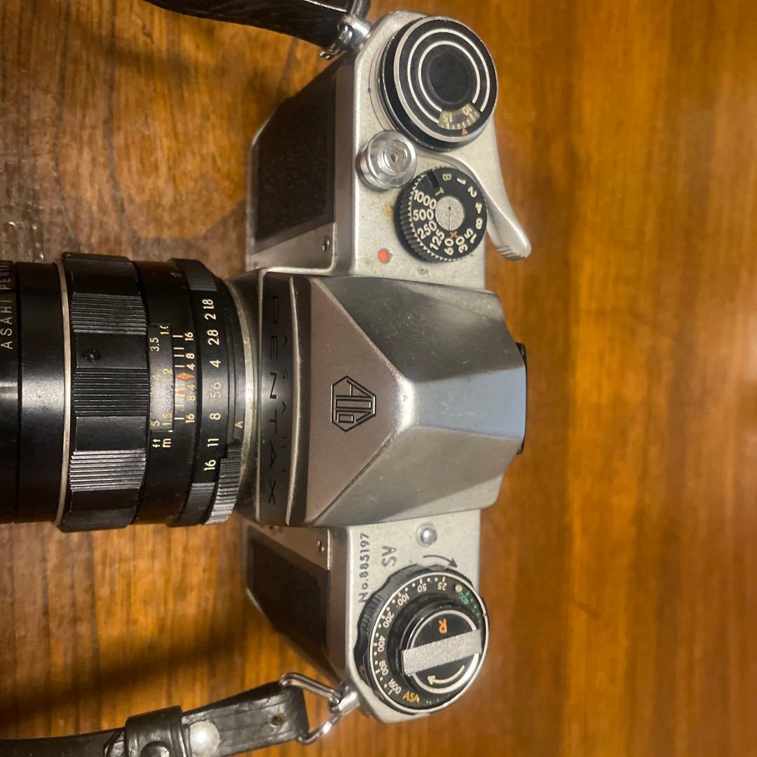 ASAHI PENTAX フィルム一眼レフカメラ 55mm f/1.8レンズ付き